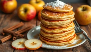 Read more about the article Leckere Apfel Pfannkuchen einfach selbst zubereiten