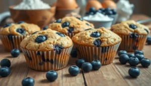 Read more about the article Saftige Blaubeermuffins – Einfaches Rezept zum Nachbacken