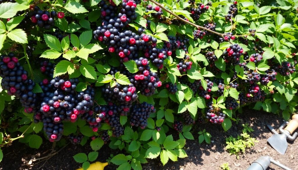 Cassis Beeren Anbau